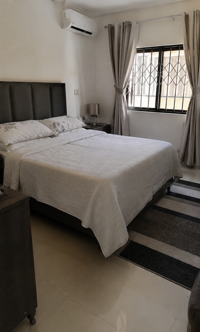 Bedroom after cleaning