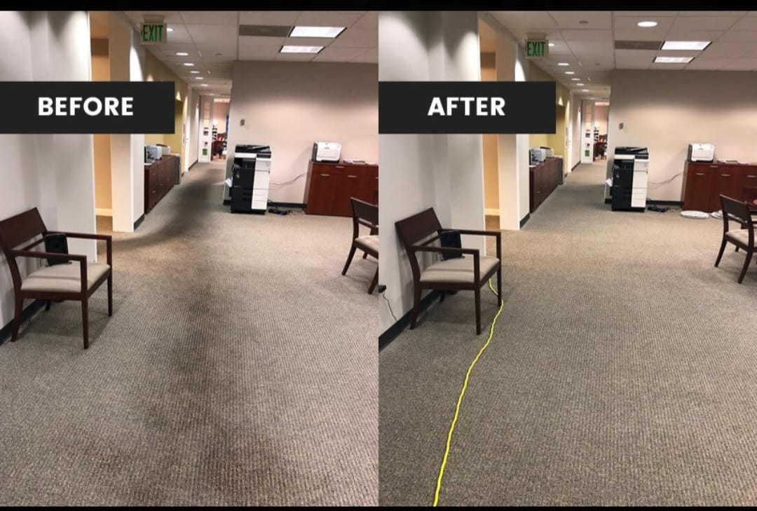Office cleaning transformation
