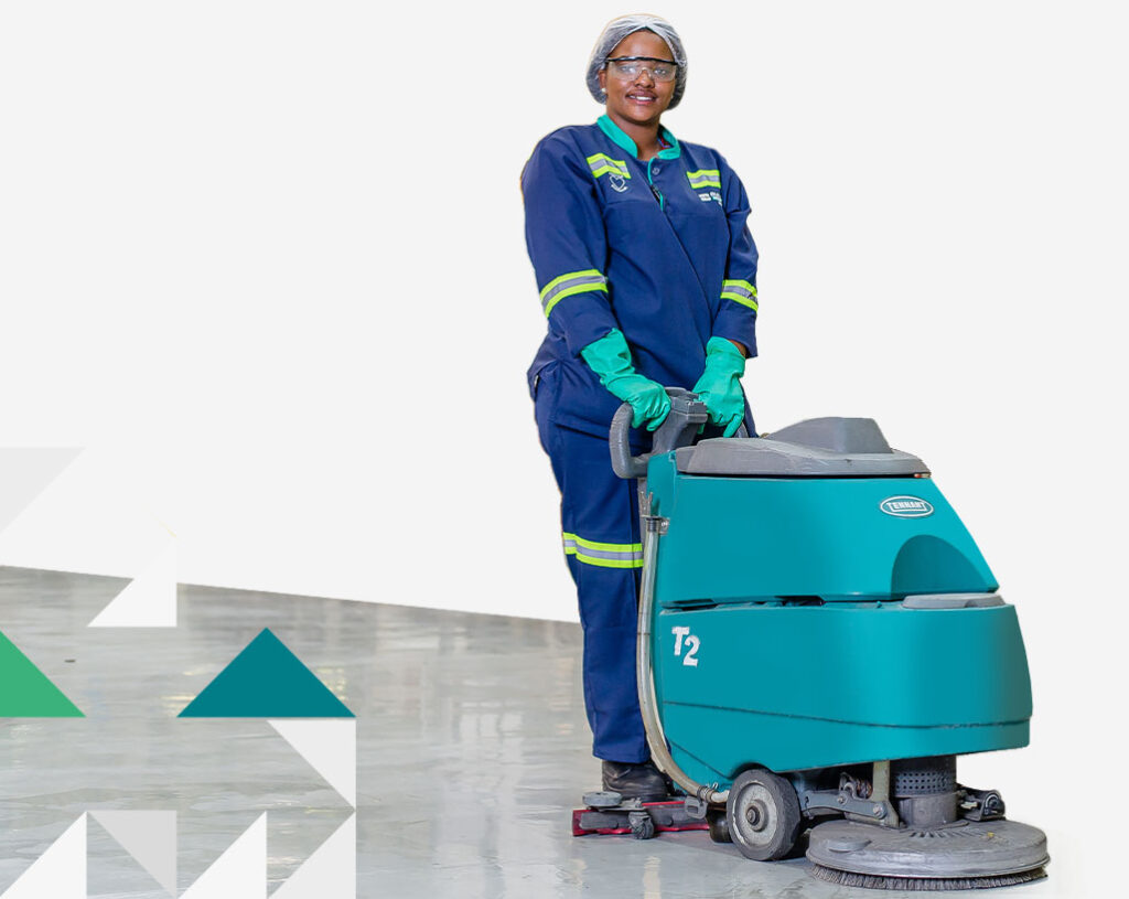 Commercial space cleaning